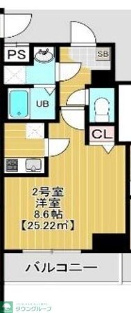 CourtyardAsakusaの物件間取画像
